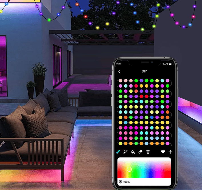 ๐
 Early Christmas 49%OFF - Smart Rainbow LED Permanent Outdoor Light - Smartlight ๐