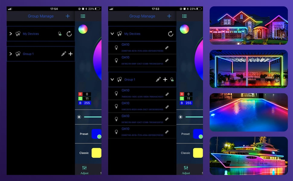 ๐
 Early Christmas 49%OFF - Smart Rainbow LED Permanent Outdoor Light - Smartlight ๐